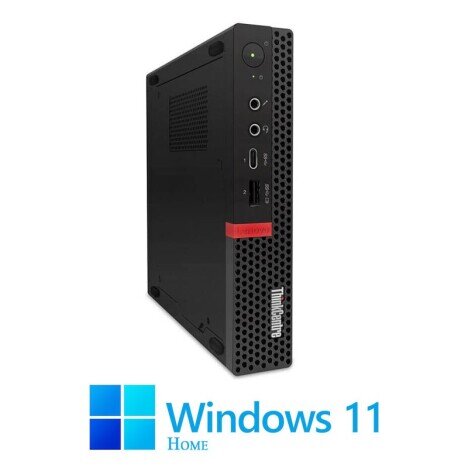 Mini PC Lenovo ThinkCentre M720q, i5-9500T, 16GB DDR4, 256GB SSD, Win 11 Home